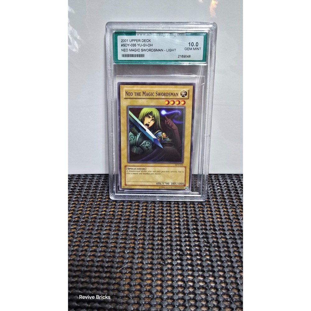 Yu-Gi-Oh! Neo The Magic Swordsman Common SDY-035 Unlimited AG Graded Gem Mint 10